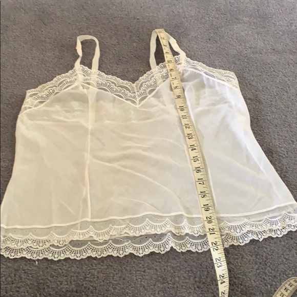 Lace & Cotton Night Camisole - Picture 6 of 7